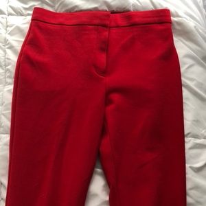 Red slacks
